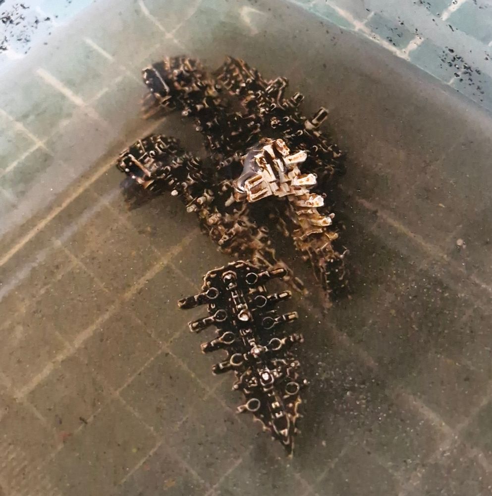 5 iconoclaust destroyers, maybe, being striped
