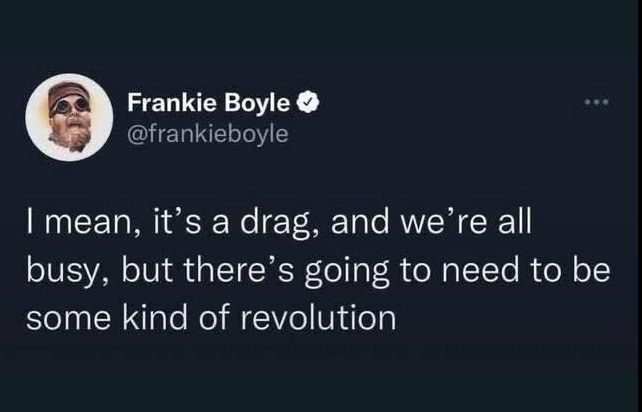 I mean, it’s a drag, and we’re all busy, but there’s going to need to be some kind of revolution. 