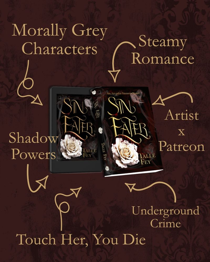 🌶 Steamy Romance
✨️ Shadow Powers
🖤 Morally Grey Characters
♟️ Underground Crime
🔥 Touch Her, You Die
🎨 Artist x Patreon