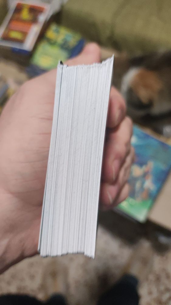 El dorso de las cartas.