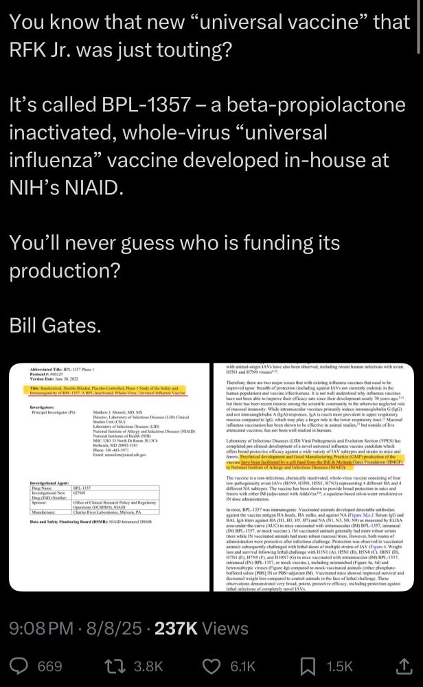 This one ominously points out that the new platform has had gates foundation funding. 