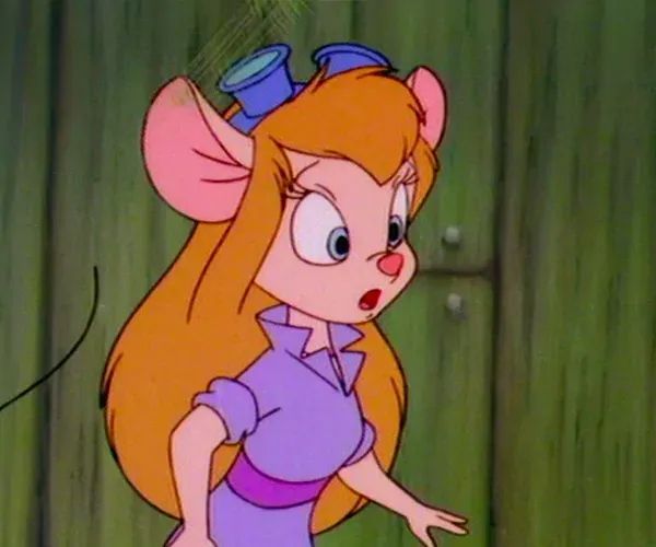Gadget (a mouse) from Rescue Rangers (an animated tv show) 