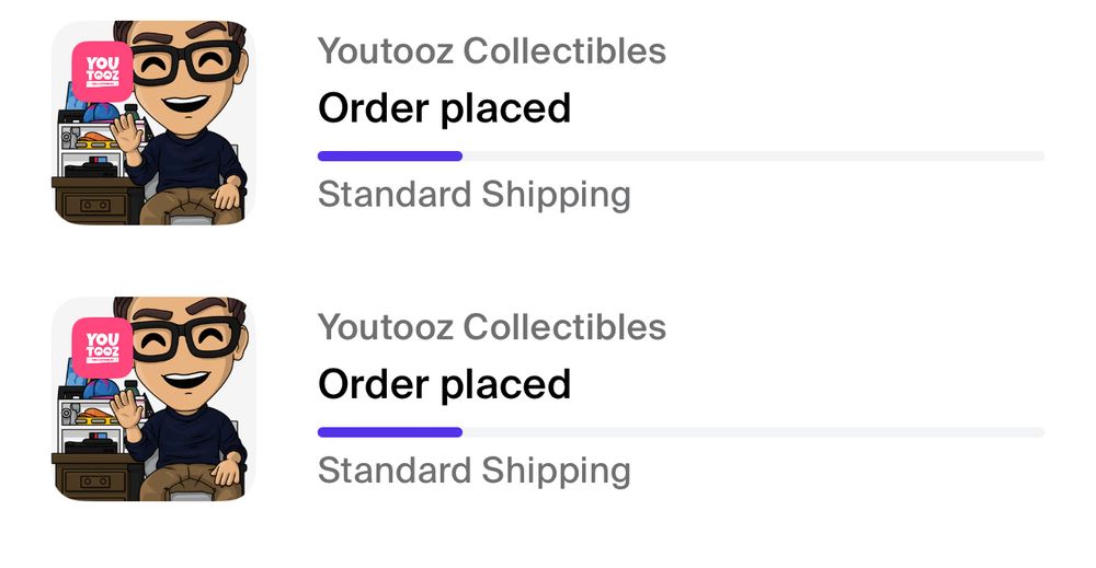 Two orders of Scott The Woz Youtooz