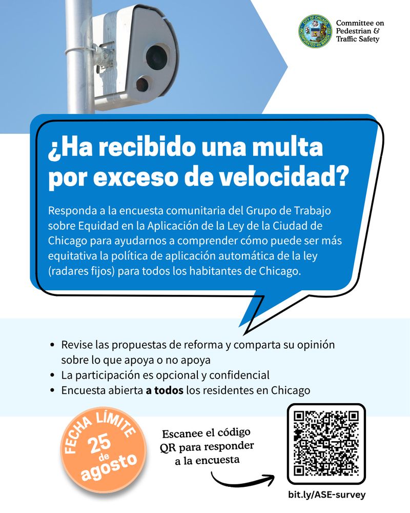 Spanish survey flyer
