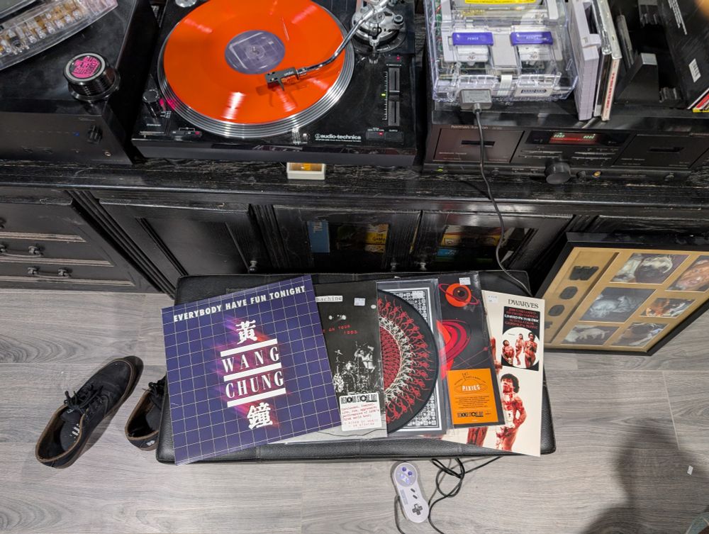 Records Store Day 2025;Wang Chung, Rage Against the Machine, Duran Duran, Pixies, and The Dwarves records.