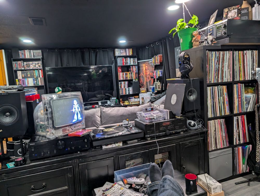 My music listening spot