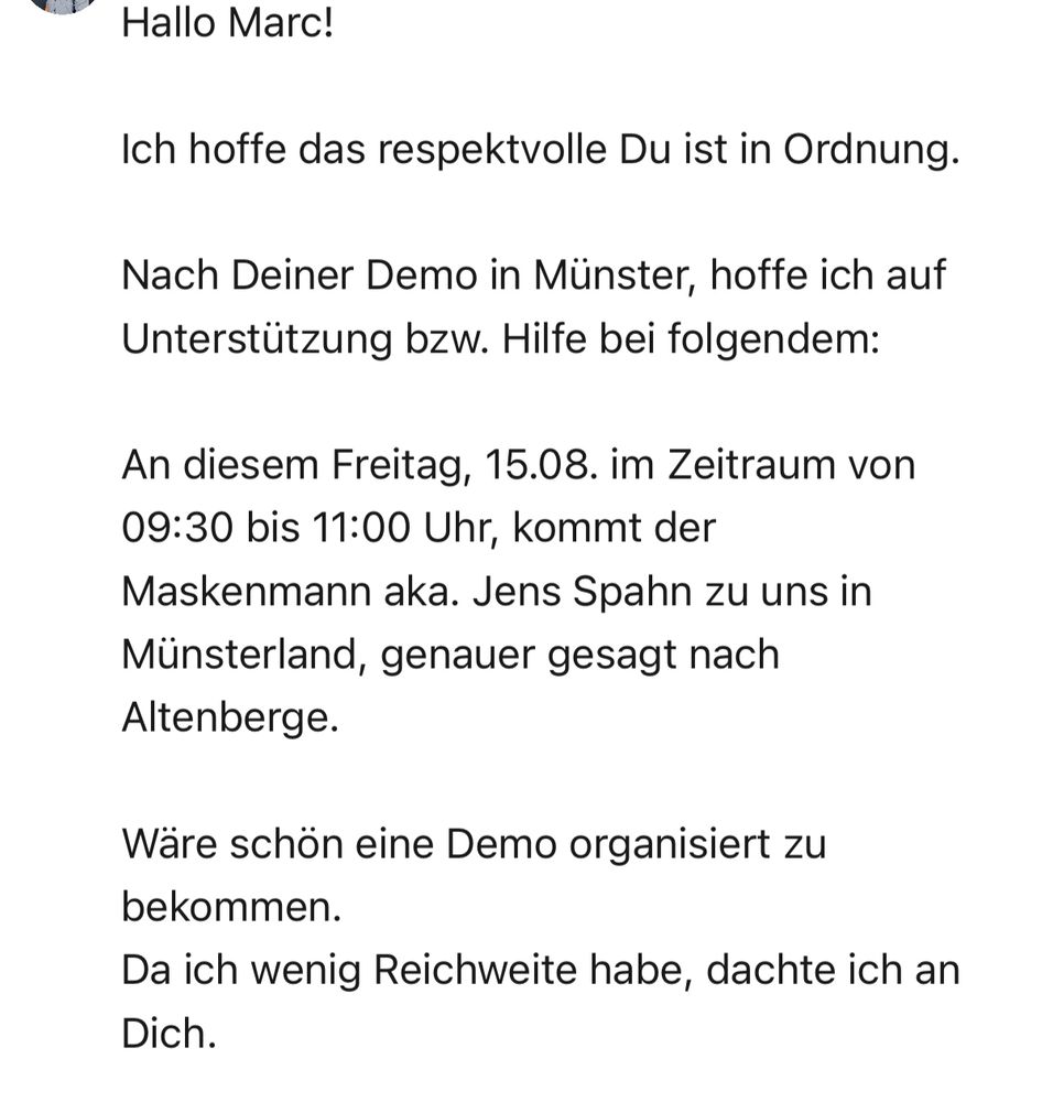 Jens Spahn am 15.8. in Altenberge