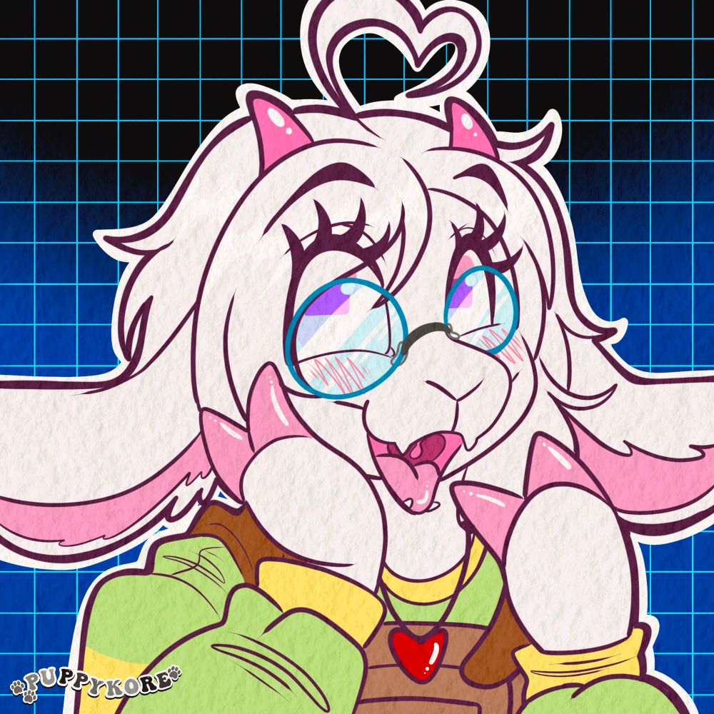 a very happy goat bab