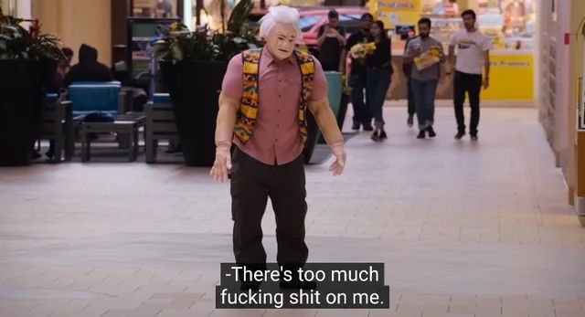 There’s too much fucking shit on me