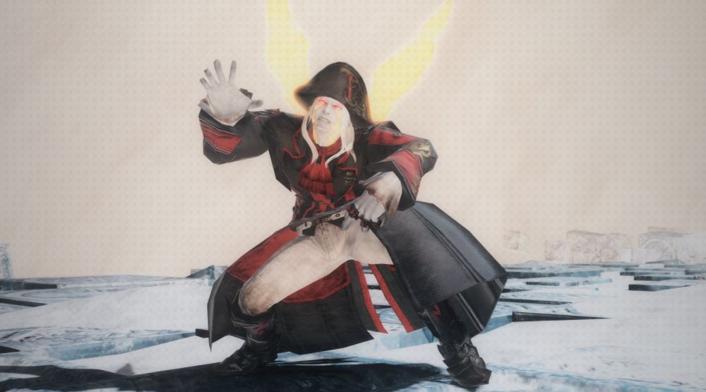 "Sunken Captain", grasping at nothing in particular deep in the Palace of the Dead.