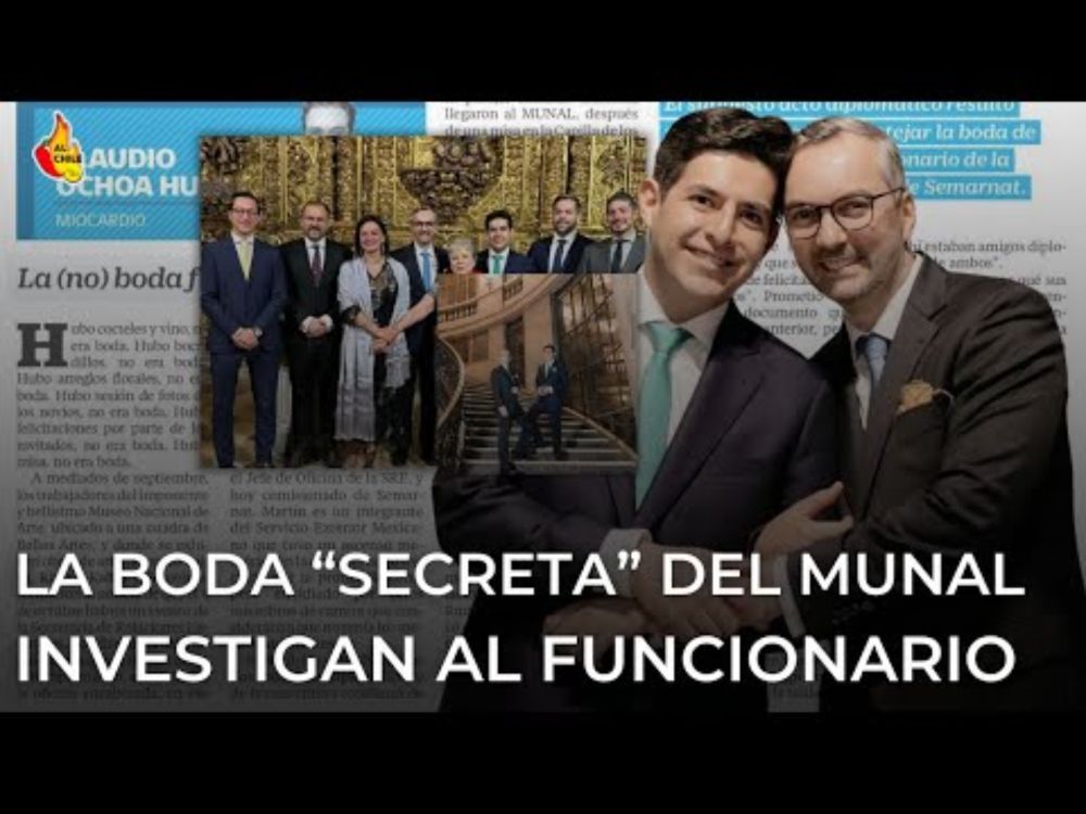 Investigan a funcionario por usar sus influencias para casarse en el MUNAL