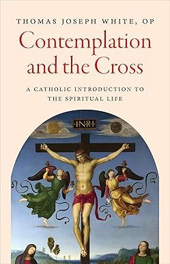 Book cover with an artistic depiction of Christ on the Cross