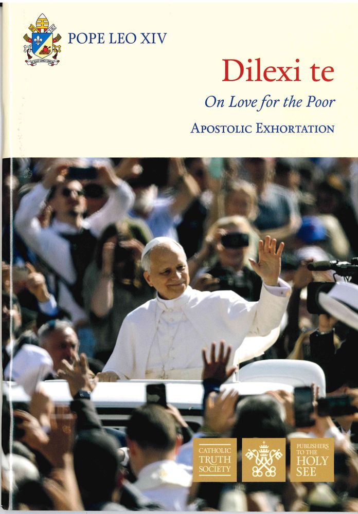 Pope Leo XIV waving to crows, whilst being driven in an open-topped car.