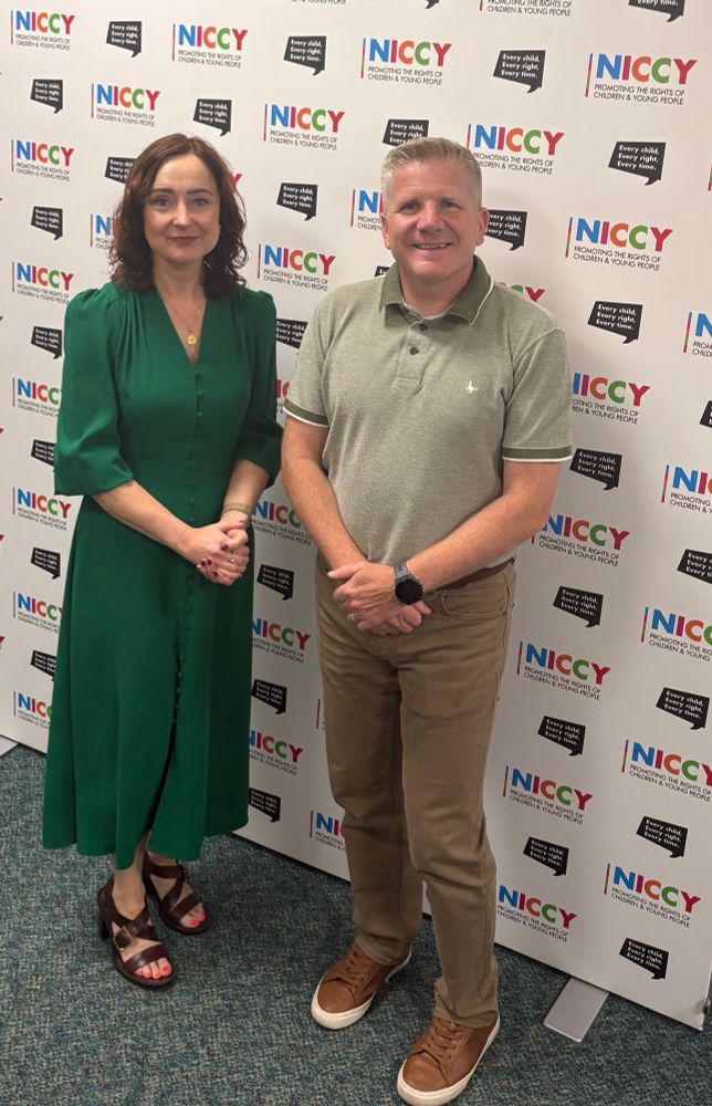 Chris Quinn and Siobhan O Neill standing for a photograph