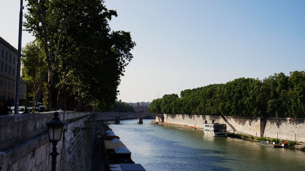 River Tiber in Rome
Ponte Garibaldi