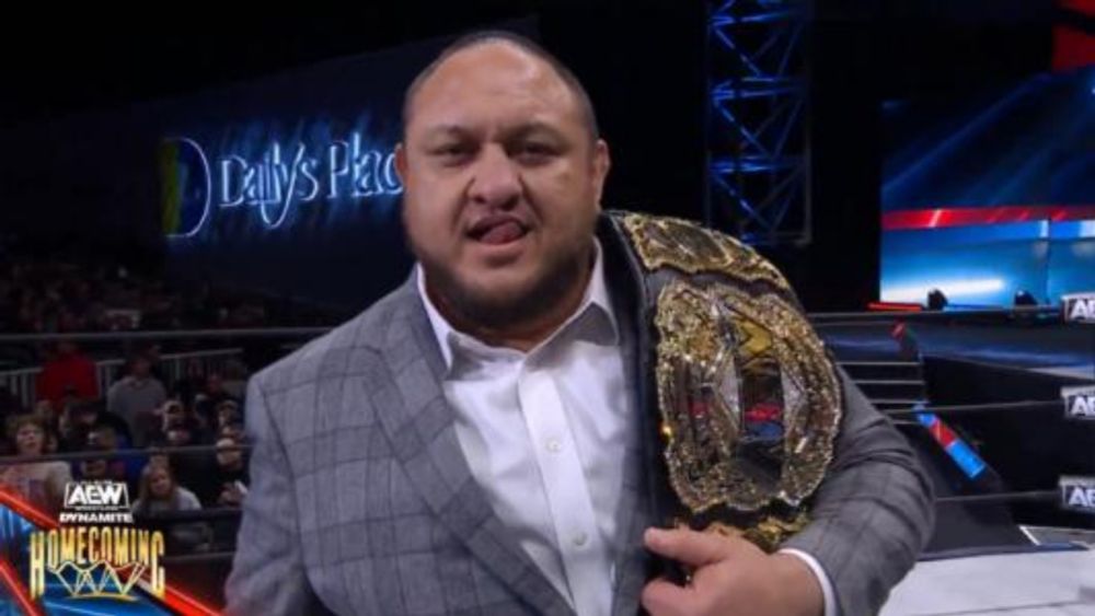 AEW: Videos zu Dynamite Homecoming - Samoa Joe wird dreifach mit Ärger konfrontiert