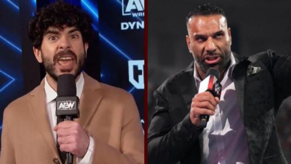 AEW: Tony Khan beanstandet Doppelmoral und wird von Jinder Mahal abgebügelt, zwei Verletzte stehen ...