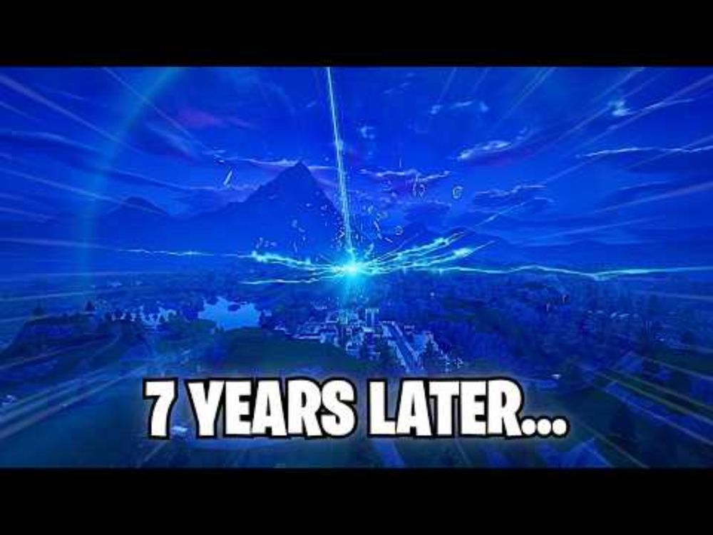 I finally saw the Fortnite Rocket Event!