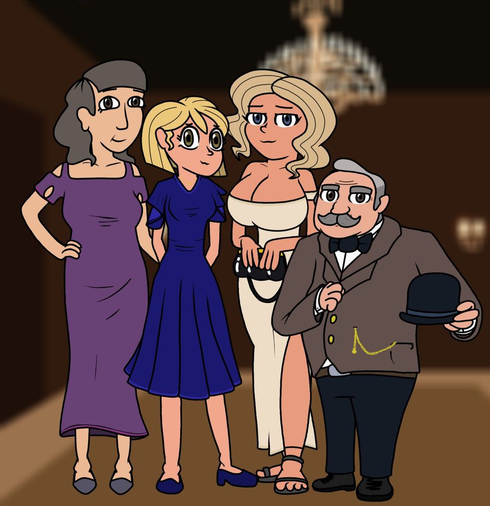 Lady Moretti, Marley Lucave, Grace Rivers, Lord Moretti