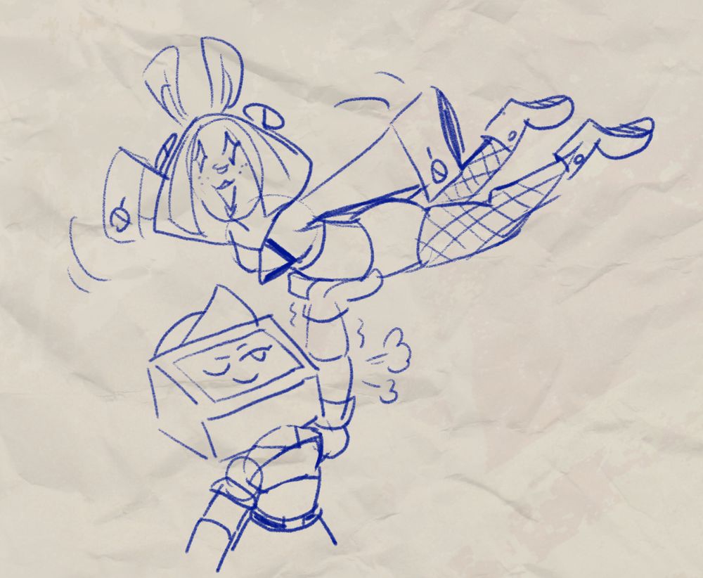 Rogue lifting Jazz, who is spreading her arms and looks like she's having the time of her life
