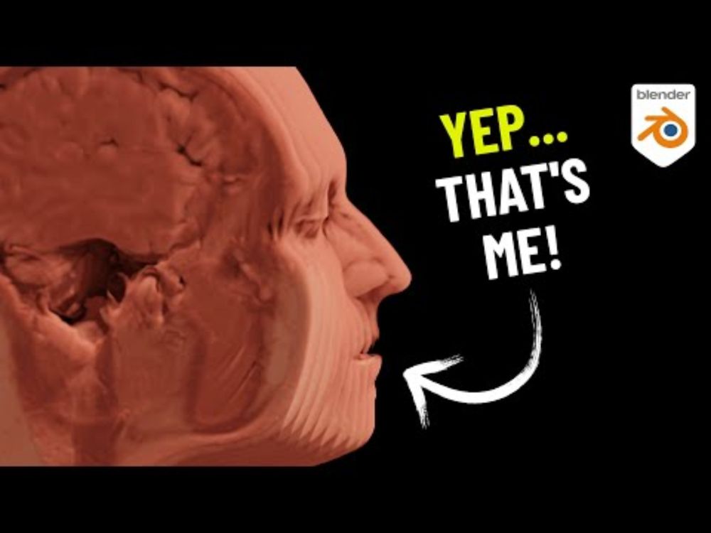 I Put My BRAIN into Blender!