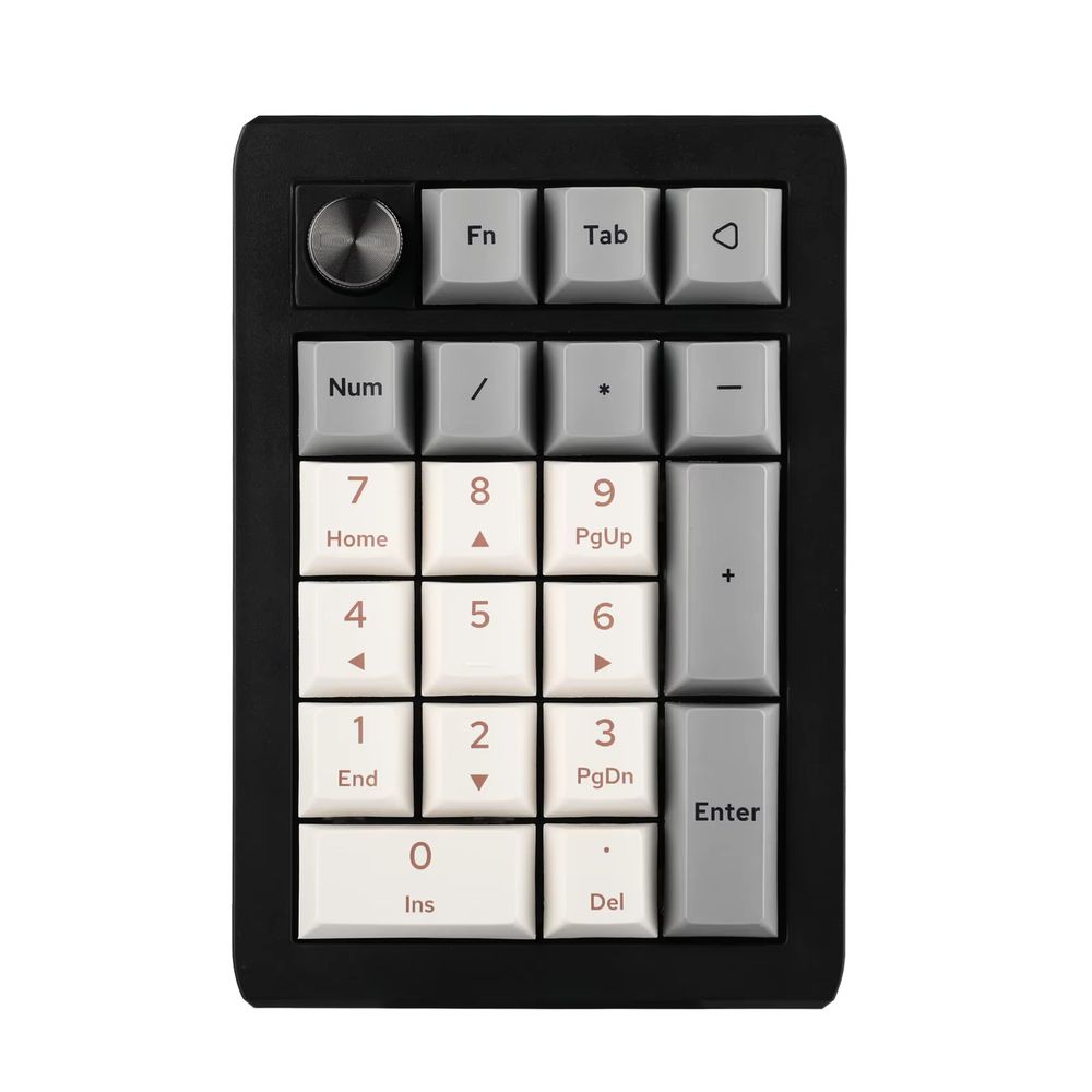 EPOMAKER EK21 VIA Gasket Number Pad Bluetooth 5.0/2.4ghz/Wired Hot Swappable Numpad 