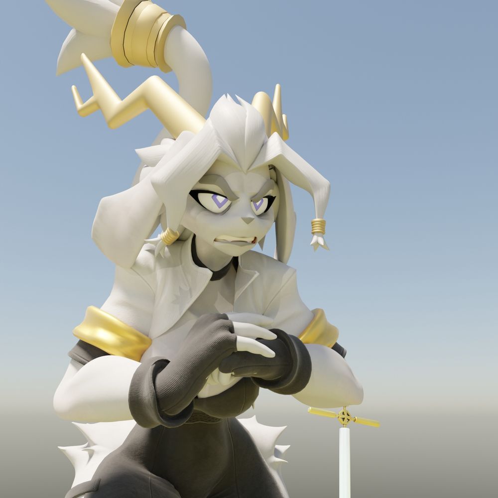 An extra angry looking Sybil pounding her hands together. It looks like she is ready to throw hands!