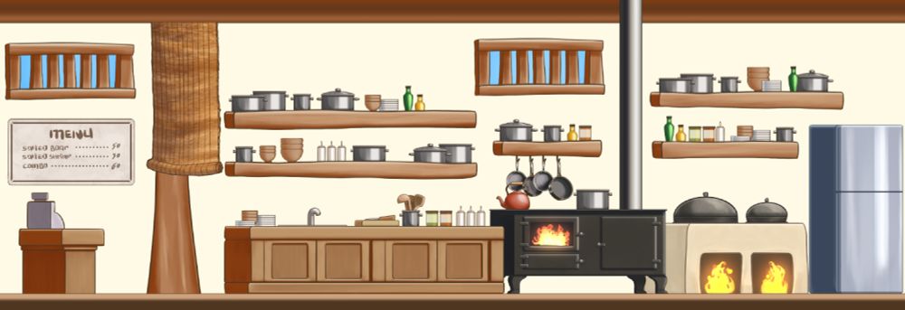 current version of kitchen in Slime in a Trench Coat