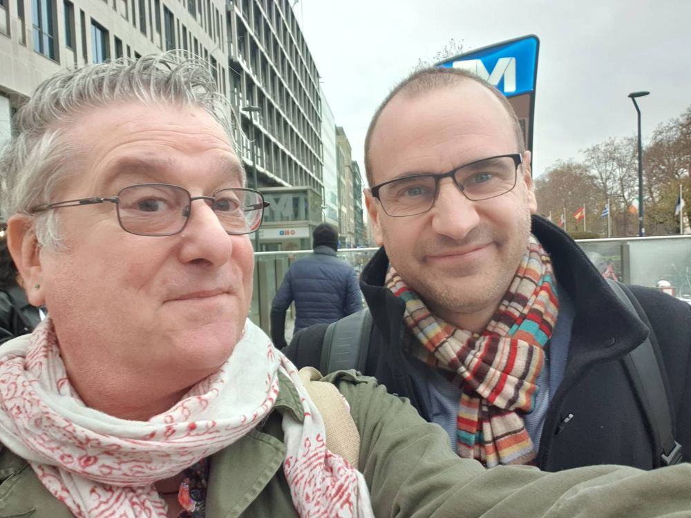 Two devilishly handsome men 