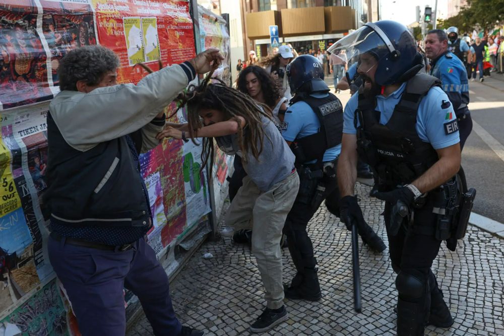 Dois detidos na manifestação do Chega contra a imigração "descontrolada"