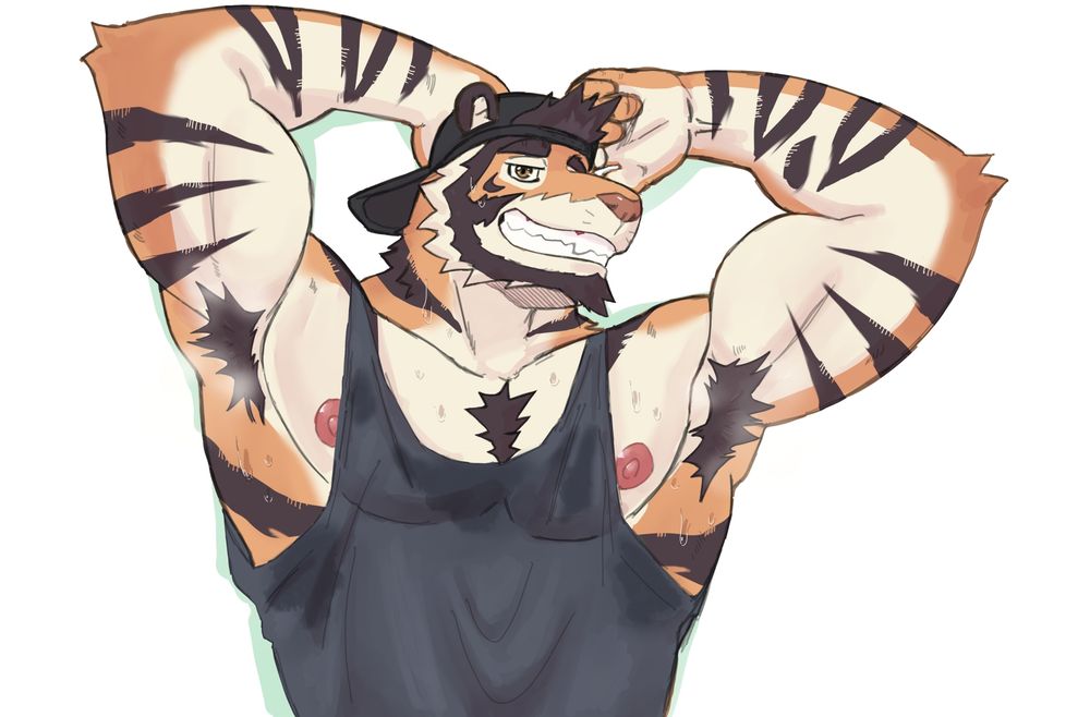 A tiger's charm...their smell 