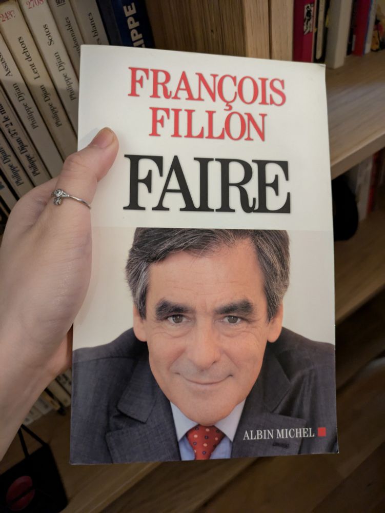 Livre de François Fillon : Faire