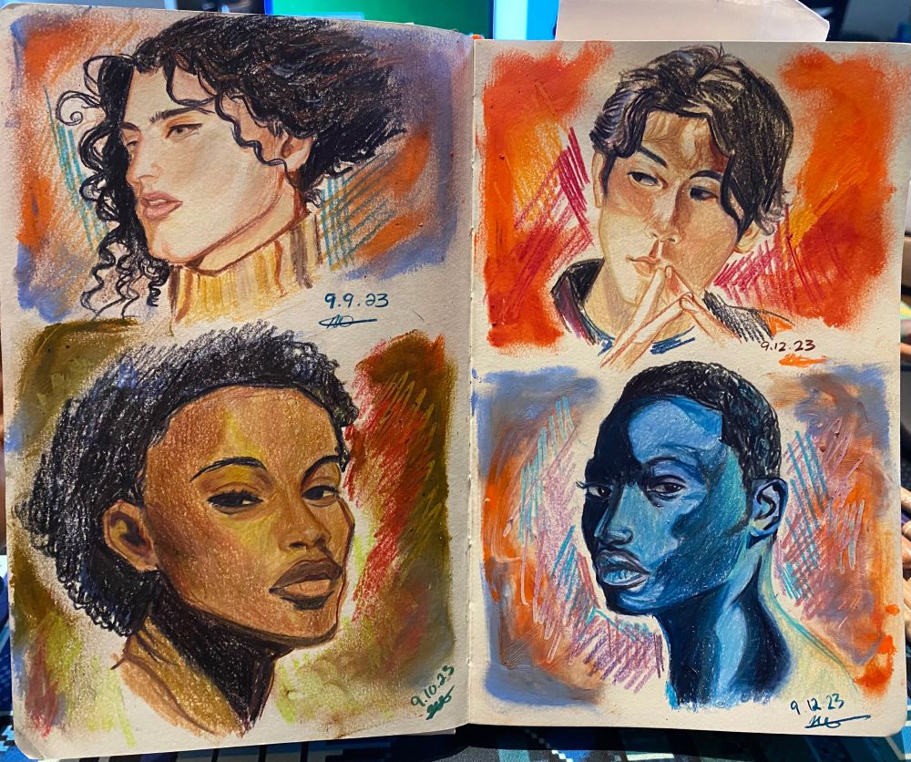 #art #fineart #portraitart #coloredpencils