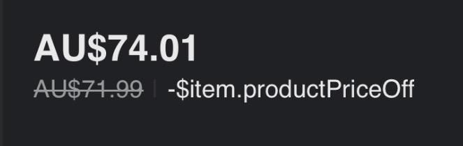 AU$74.01
AU$71.99 | -$item.productPriceOff