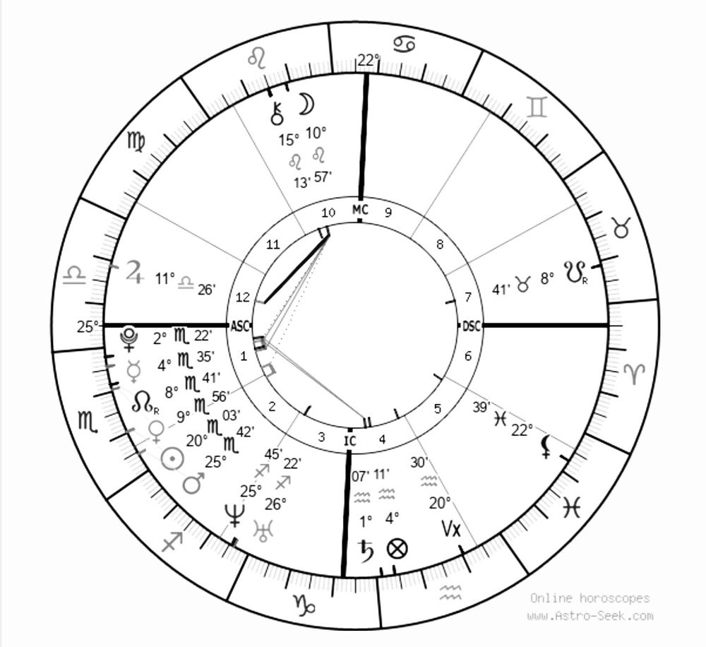 Vedic birth chart