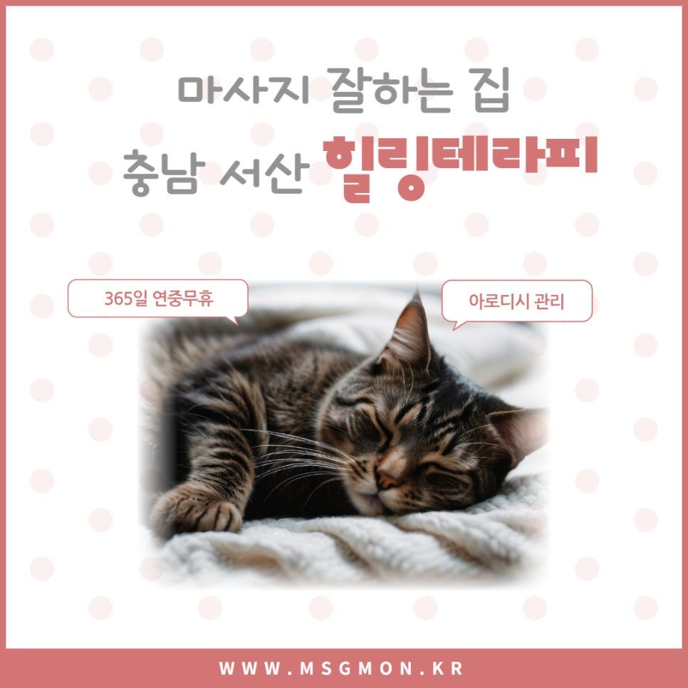 서산마사지 힐링테라피