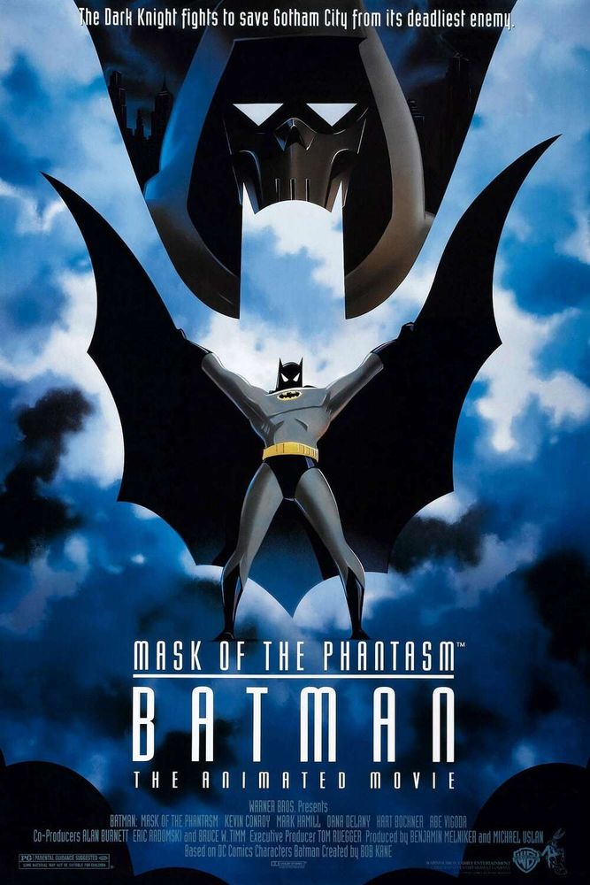 poster for Batman: Mask of the Phantasm (1993)
