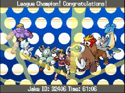 i beat the elite four in pokemon heartgold