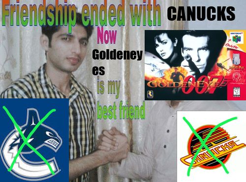 Friendship ended with Vancouver Canucks, now Vancouver Goldeneyes is my best friend