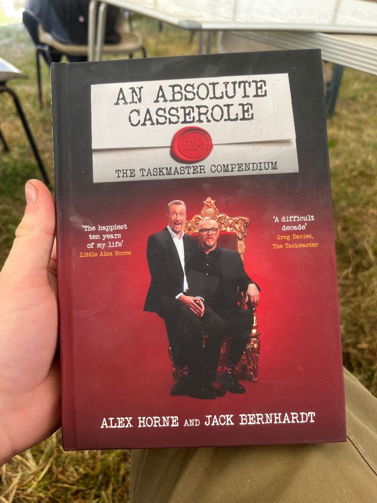 'An Absolute Casserole : The Taskmaster Compendium' by Alex Horne and Jack Bernhardt