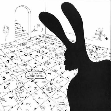 The classic Matt Groening “mistakes were made” Life In Hell comic