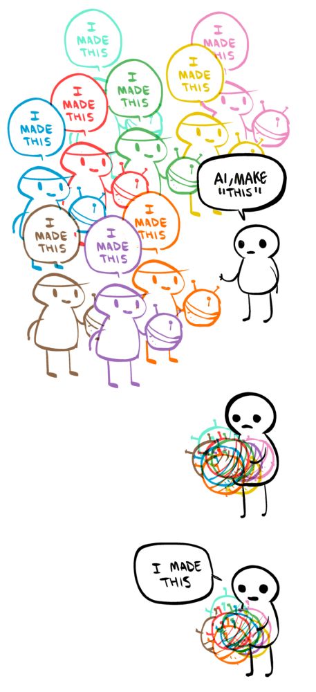 @nedroid's timeless comic, remixed for the ai times