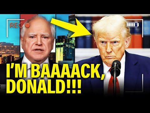 Gov Walz PUTS THE SCREWS in Trump for GOV FREEZE