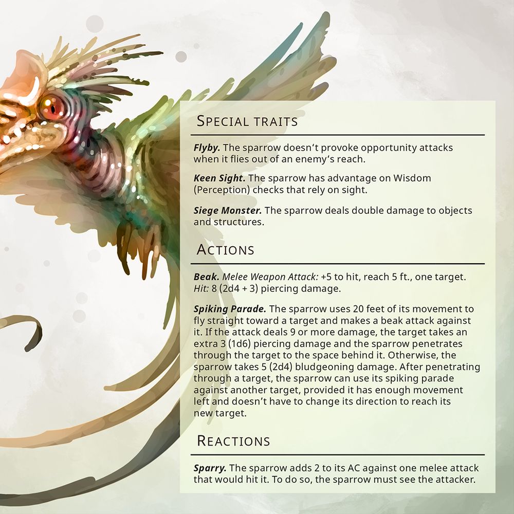 The rest of the stats