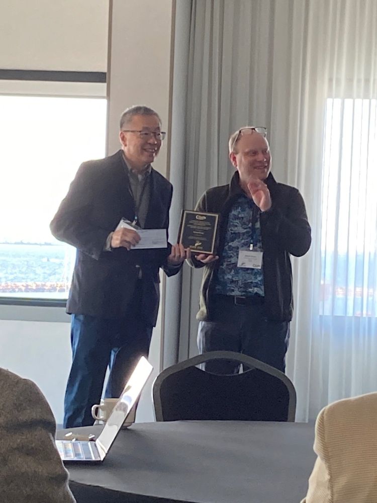 Prof Yining Huang @westernu.bsky.social @westernuresearch.bsky.social received the 2025 Gerhard Herzberg Award by the Canadian Society for Analytical Sciences and Spectroscopy for distinguished achievements in solid-state NMR