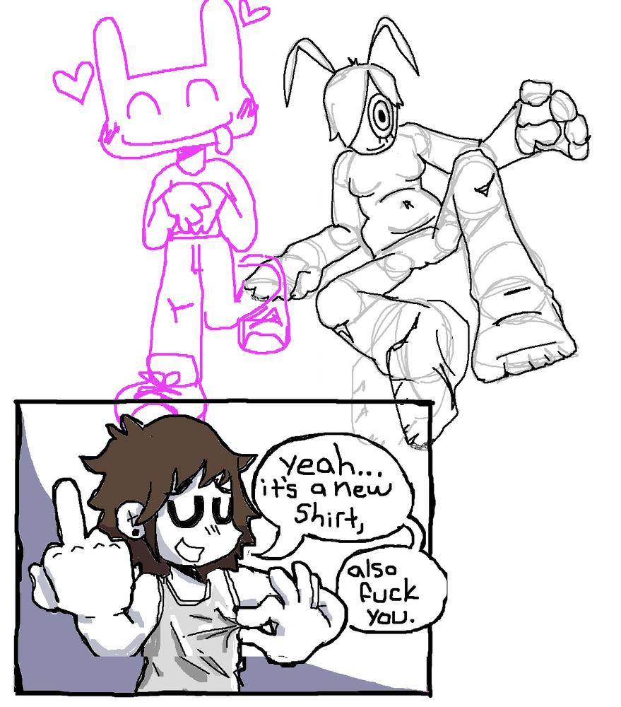 a collection of drawings, too many to list