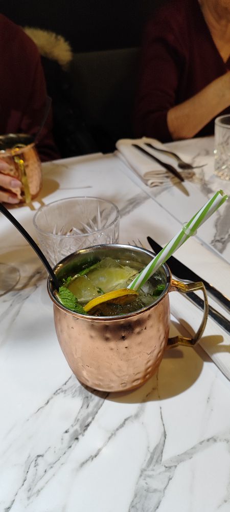 Apéritif sans alcool, mojito 
