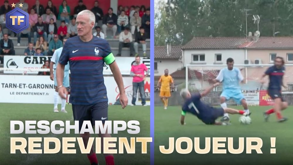 Didier Deschamps fait le SHOW pour la bonne cause ! (Le match des étoiles ⭐)