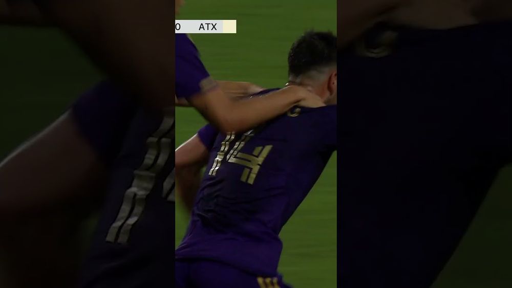 Nico Lodeiro curled that one into the top corner for Orlando City 🎯