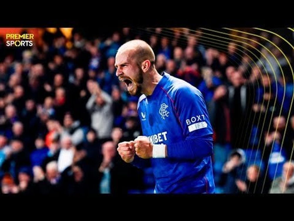 HIGHLIGHTS | Rangers 2-0 St. Johnstone | Černý double leads 10-man Gers to win